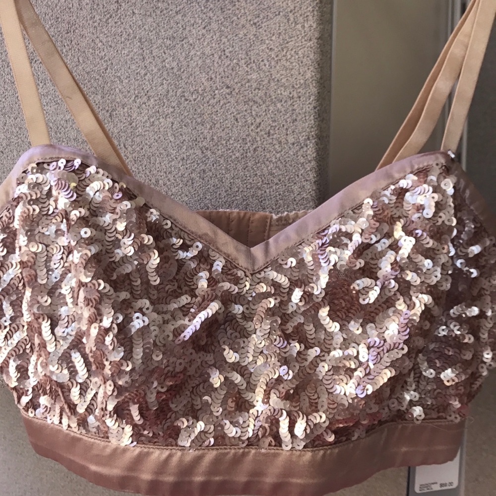 Guess Sequin Bralette Top